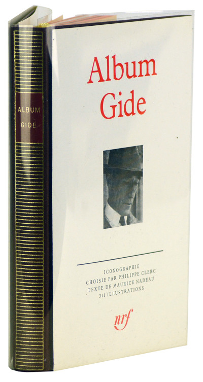 Album Gide. Iconographie choisie par Philippe Clerc. Texte de Maurice Nadeau. 