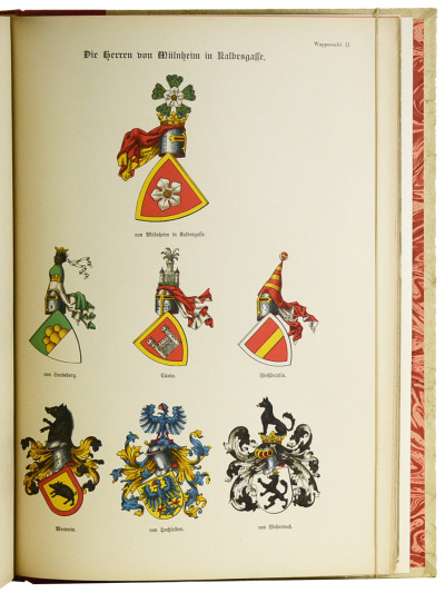 Familienbuch der Freiherren von Müllenheim-Rechberg. 