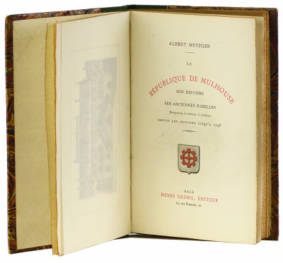 La République de Mulhouse, son histoire, ses anciennes familles bourgeoises et admises à résidence depuis les origines jusqu'à 1798. 