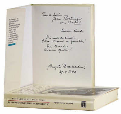 La littérature dialectale alsacienne. Une anthologie illustrée. Préfaces de Jean-Jacques Weber, Jean-Claude Burckel, Marcel Rudloff. 