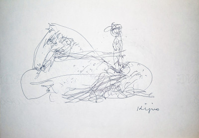 Kijno. Théâtre de Neruda. 1980. Variations sur les bronzes de Riace. 1981. 