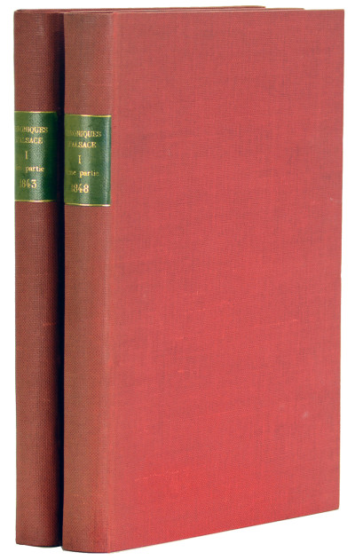 Code historique et diplomatique de la ville de Strasbourg. Imprimé aux frais de la ville de Strasbourg. 