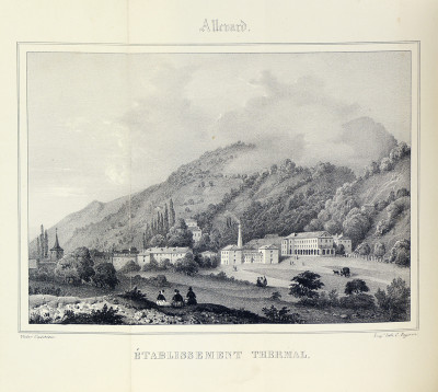 Histoire chimique, médicale et topographique de l'eau minérale sulfureuse et de l'établissement thermal d'Allevard (Isère). 