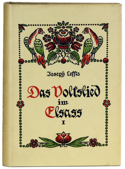 Das Volkslied im Elsass. 