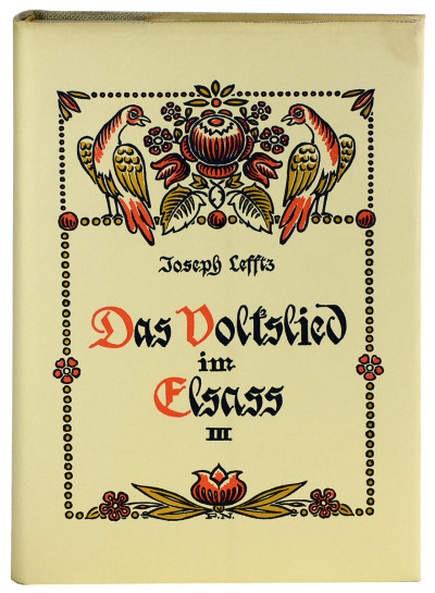 Das Volkslied im Elsass. 
