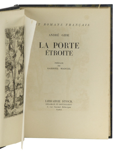 La porte étroite. Préface de Gabriel Marcel. 