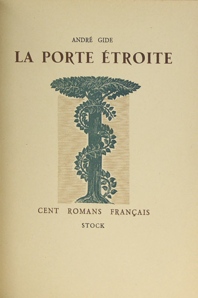 La porte étroite. Préface de Gabriel Marcel. 