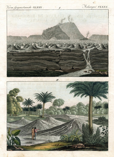 Portefeuille des enfants. Mélange intéressant d'Animaux, Plantes, Fleurs, Fruits, Minéraux, Costumes, Antiquités et d'autres Objets instructifs et amusants pour la Jeunesse ; choisis et gravés sur les meilleurs originaux, avec de courtes Explications scientifiques et proportionnées à l'entendement d'un Enfant. - Bilderbuch für Kinder. 