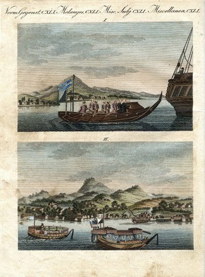 Portefeuille des enfants. Mélange intéressant d'Animaux, Plantes, Fleurs, Fruits, Minéraux, Costumes, Antiquités et d'autres Objets instructifs et amusants pour la Jeunesse ; choisis et gravés sur les meilleurs originaux, avec de courtes Explications scientifiques et proportionnées à l'entendement d'un Enfant. - Bilderbuch für Kinder. 