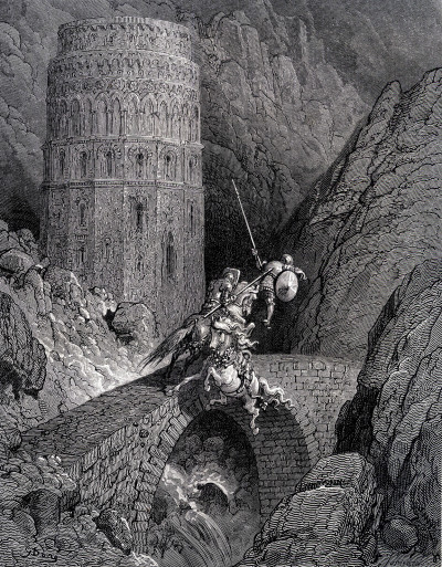 Roland Furieux. Poème héroïque traduit par A. J. Du Pays et illustré par Gustave Doré. 