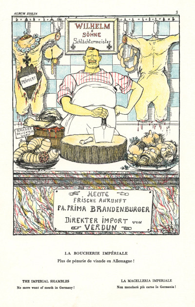 L'album Zislin. Dessins de Guerre. Préface de Henri Galli. 