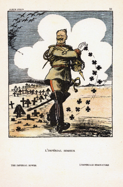 L'album Zislin. Dessins de Guerre. Préface de Henri Galli. 