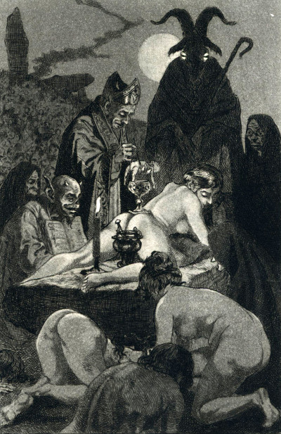La Sorcière. Texte intégral publié avec une préface par Ad. Van Bever. Soixante-neuf compositions originale de Martin Van Maele. 