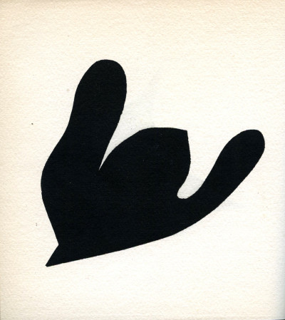 L'Ange & la Rose. Poèmes de Jean Arp & 12 dessins inédits de l'auteur. 