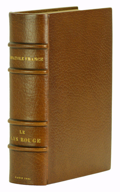 Le Lys rouge. Trente-cinq vernis mous en couleurs hors-texte de Omer Bouchery. 