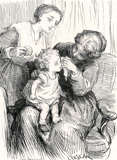 Histoire d'un bon petit diable. Vignettes par Lorenz Frœlich. Texte par P.-J. Stahl. 