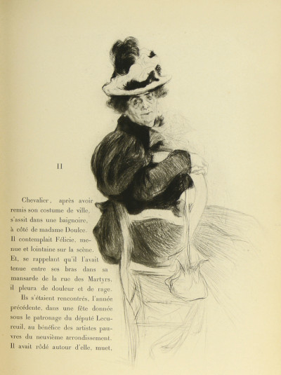 Histoire comique. Pointes-sèches et eaux-fortes de Edgar Chahine. 
