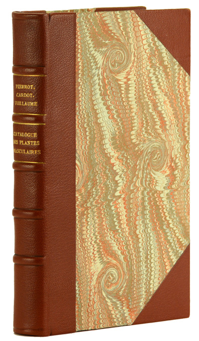 Catalogue des plantes vasculaires de l'arrondissement de Montmédy avec indications de leurs stations, propriétés et usages divers, par Ph. Pierrot, J. Cardot et A. Vuillaume. 
