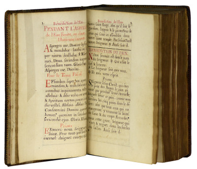 Office divin ou Livre d’Église à l’usage des paroisses du diocèse de Metz, contenant en latin et en français les offices du matin et du soir pour les dimanches et fêtes de l’année, selon le bréviaire & le missel nouveaux. 