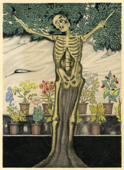 Les fleurs du mal. Illustrations de Carlo Farneti. 