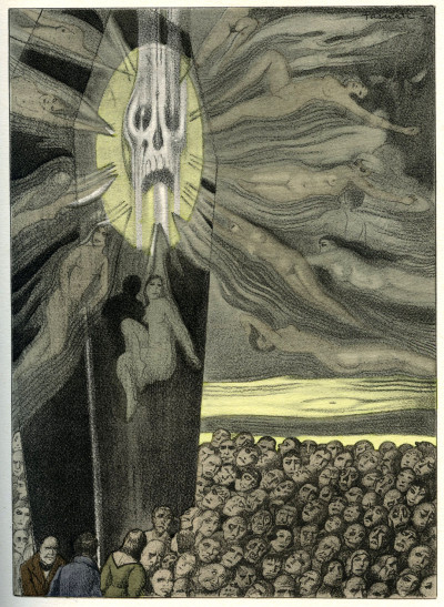 Les fleurs du mal. Illustrations de Carlo Farneti. 