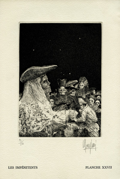 Le K. Frontispice de Carzou. Illustrations de Michel Houplain. 
