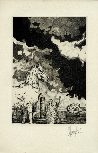 Le K. Frontispice de Carzou. Illustrations de Michel Houplain. 