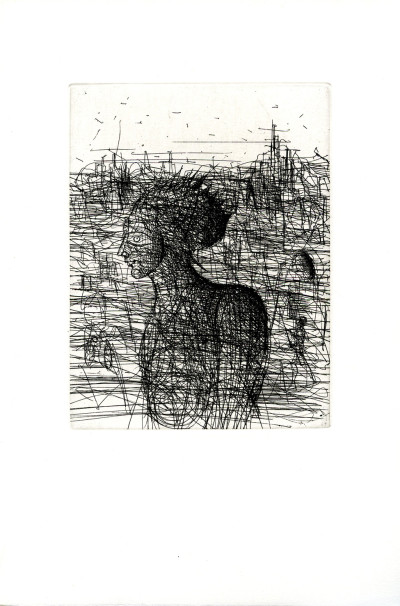 Le K. Frontispice de Carzou. Illustrations de Michel Houplain. 