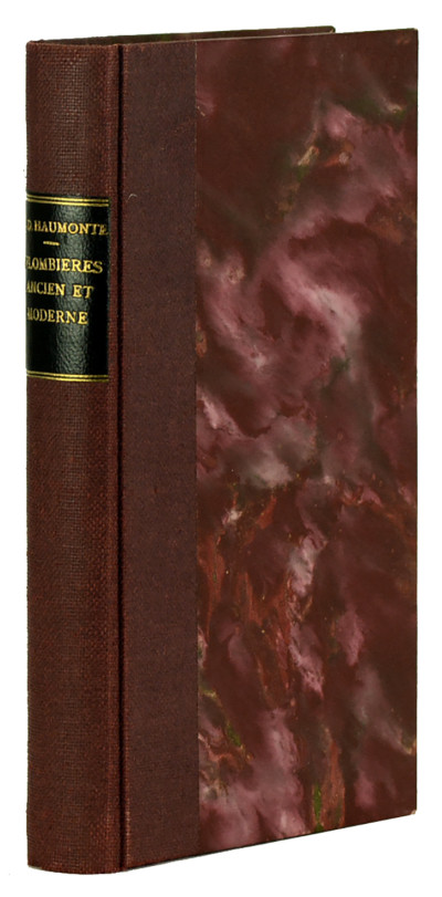 Plombières ancien et moderne. Avec gravures, plans et cartes. 
