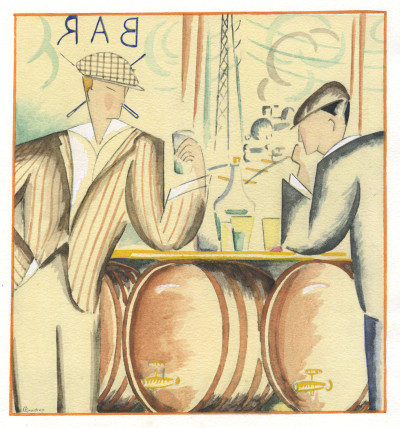 Poèmes (1914 - 1924). Lampes à Arc, Feuilles de Température, suivis de Vingt-cinq poèmes sans oiseaux. Illustré de seize aquarelles de Georges Gaudion. 