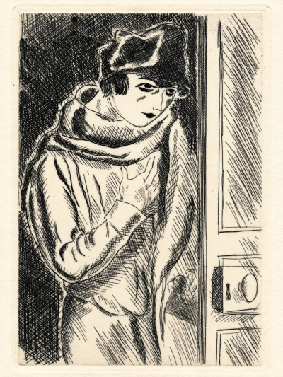 Un nouvel amour. Nouvelle illustrée de six gravures de Dignimont. 