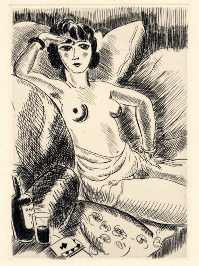 Un nouvel amour. Nouvelle illustrée de six gravures de Dignimont. 