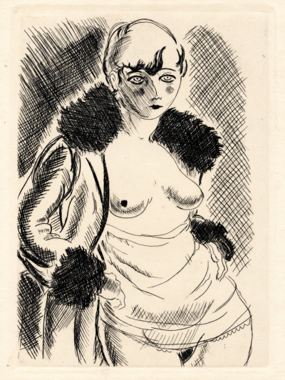 Un nouvel amour. Nouvelle illustrée de six gravures de Dignimont. 