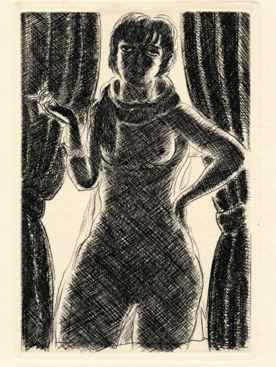 Un nouvel amour. Nouvelle illustrée de six gravures de Dignimont. 