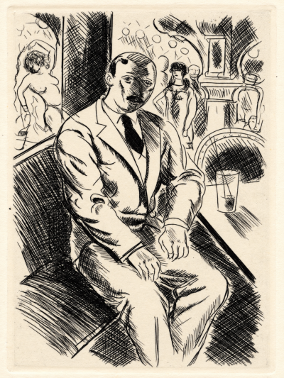 Un nouvel amour. Nouvelle illustrée de six gravures de Dignimont. 