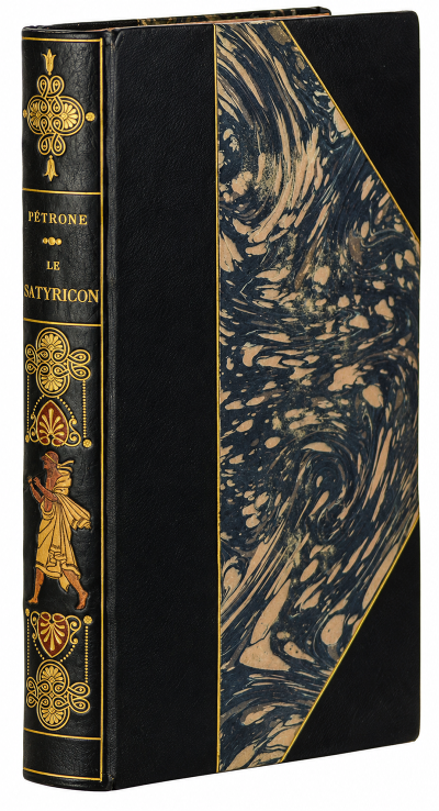 Le Satyricon (traduction). Illustré de 26 décorations en couleurs adaptées de l'antique. 