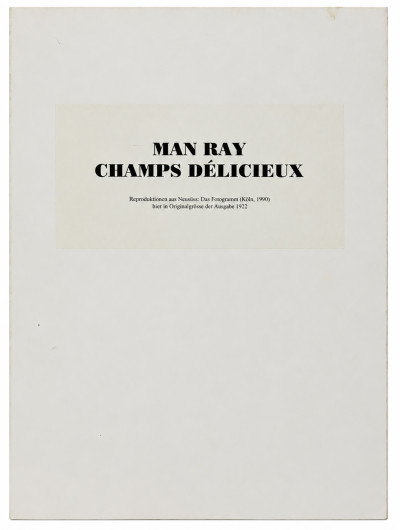 Champs délicieux. Fac-similé unique. 