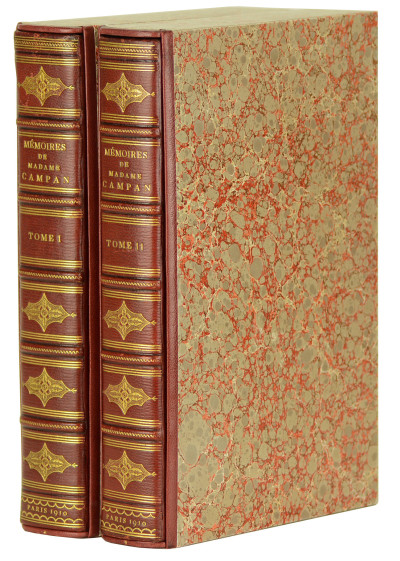Mémoires de Madame Campan sur la vie privée de Marie-Antoinette. Préface de René Vallery-Radot. Soixante-trois compositions d’Adolphe Lalauze, gravées au burin et à l’eau-forte par Léon Boisson. 
