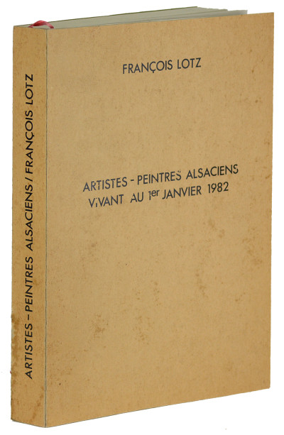 Artistes-peintres alsaciens vivant au 1er janvier 1982. 