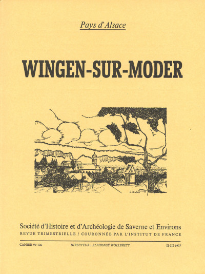 Wingen-sur-Moder. 