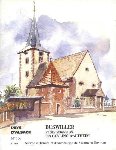 Buswiller et ses seigneurs, les Geyling d’Altheim. 
