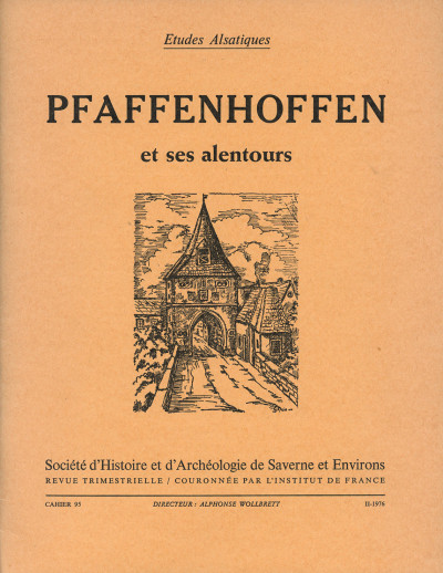 Pfaffenhoffen et ses alentours. 
