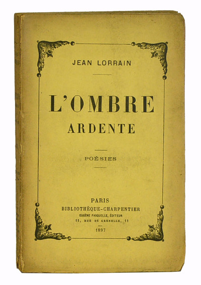 L'ombre ardente. Poésies. 