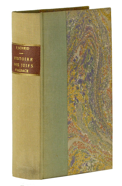 Histoire des Juifs d'Alsace. 