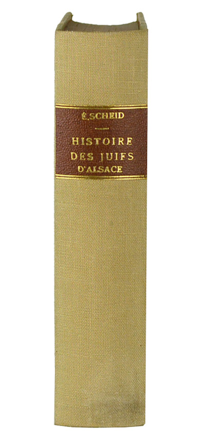 Histoire des Juifs d'Alsace. 