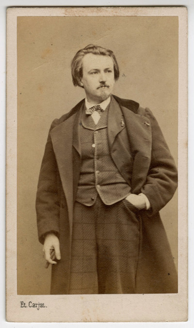 Gustave Doré. Portrait en pied. 