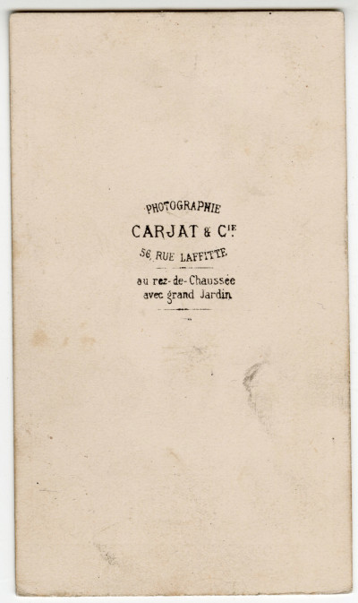 Gustave Doré. Portrait en pied. 