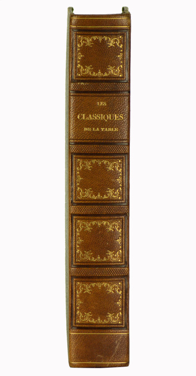 Les Classiques de la Table. Petite bibliothèque des écrits les plus distingués publiés à Paris sur la gastronomie et la vie élégante, ornés de portraits, vignettes sur acier, eaux-fortes, lithographies, d'après MM. Paul Delaroche, Ary Scheffer, Alfred et Tony Johannot, Isabey, Gavarni, Eugène Lamy, Roqueplan, Chenavard, Denière, etc. 3e édition, augmentée. 