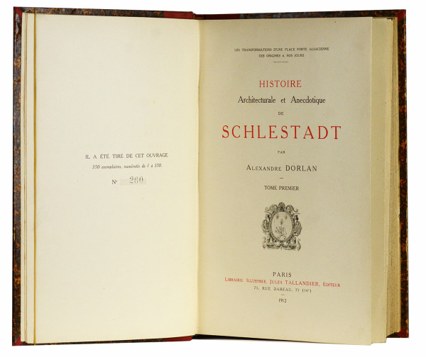 Histoire architecturale et anecdotique de Sélestat : les transformations d'une place forte alsacienne des origines à nos jours. 