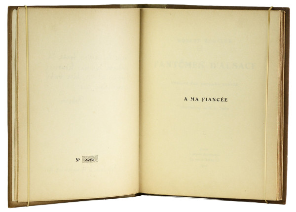 Fantômes d'Alsace. Préface par Édouard Schuré. Frontispice par Athalin. Illustrations de E.-F. Imlin. 